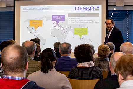 Volles Haus bei der DESKO GmbH
