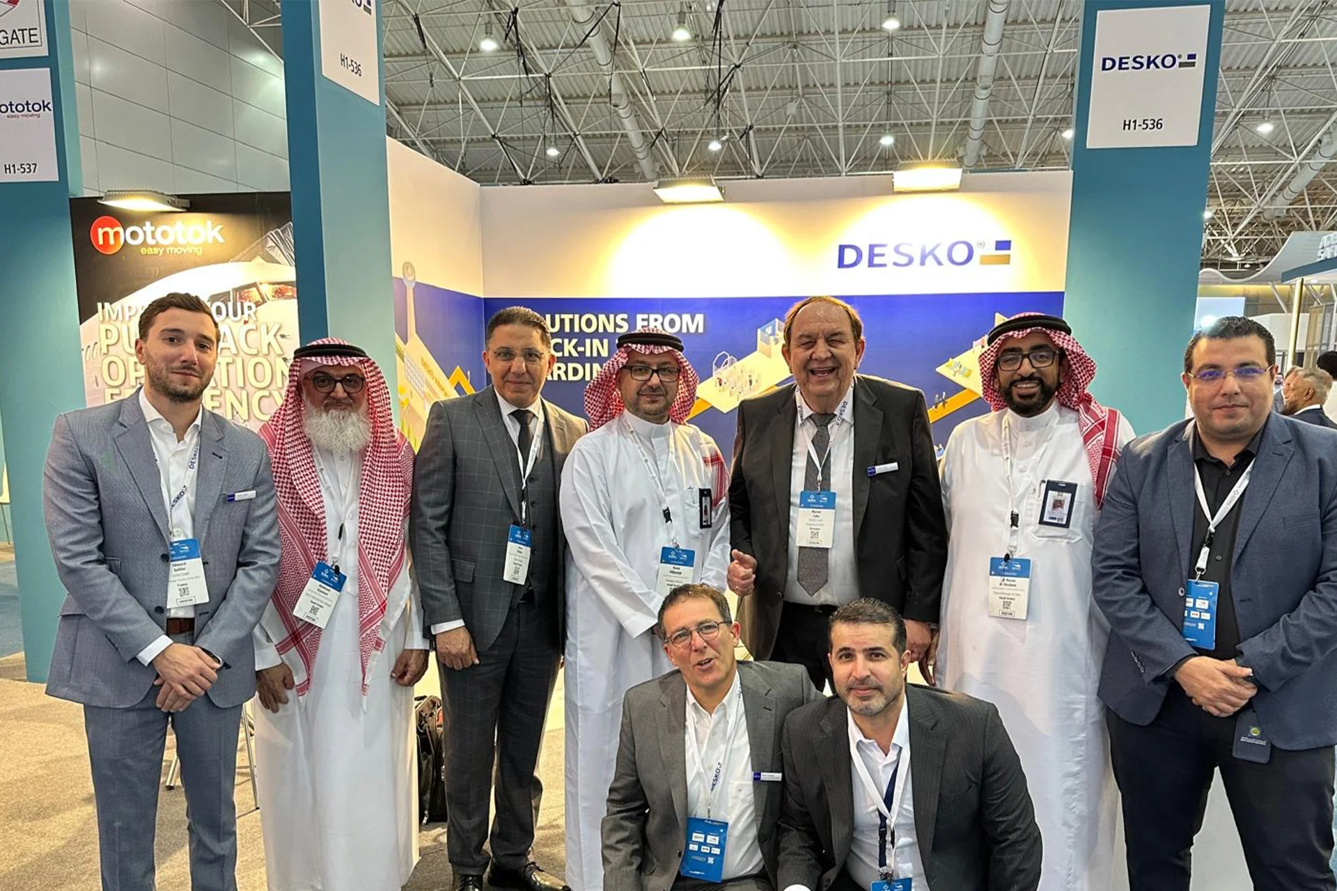 Nos d&eacute;buts &agrave; la Saudi Airport Exhibition &agrave; Riyadh