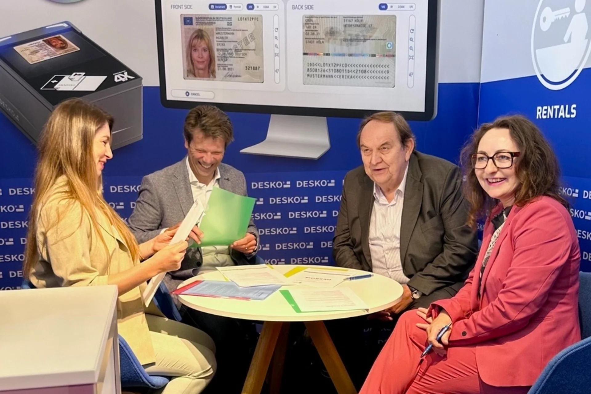 DESKO et Keesing Technologies - un partenariat solide ouvre la voie &agrave; une nouvelle &egrave;re de la v&eacute;rification de l'identit&eacute;
