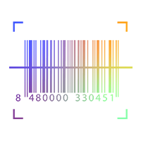 Symbol für Barcode - Strichcode