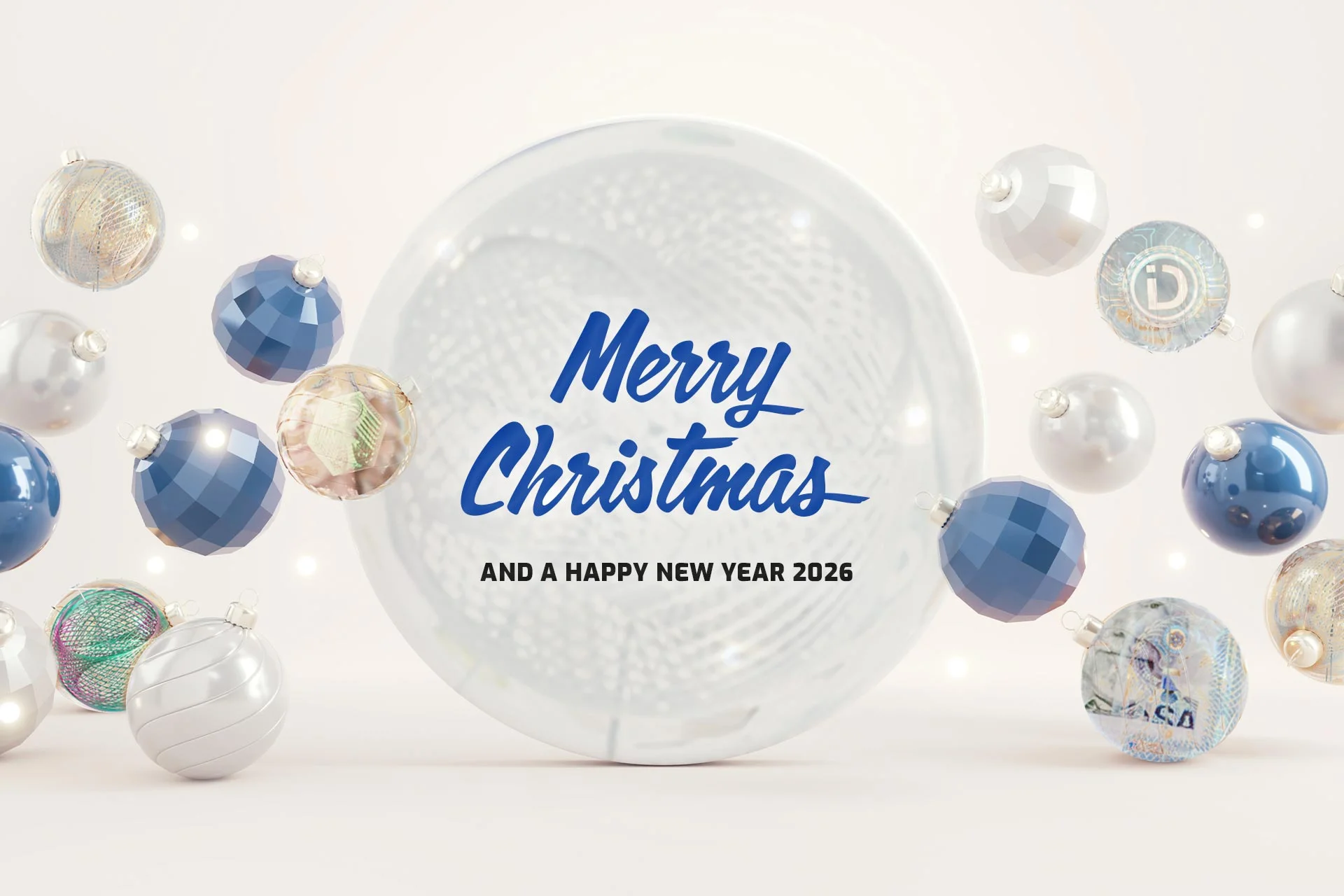 Nous vous souhaitons un joyeux No&euml;l et nos meilleurs v&oelig;ux pour l'ann&eacute;e 2026