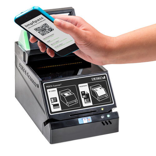 DESKO PENTA Scanner<sup>®</sup> für Self-Service