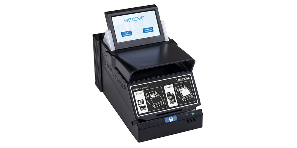 DESKO PENTA Scanner<sup>®</sup> für Self-Service