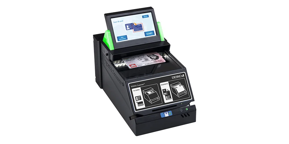 DESKO PENTA Scanner&reg; Self-Service