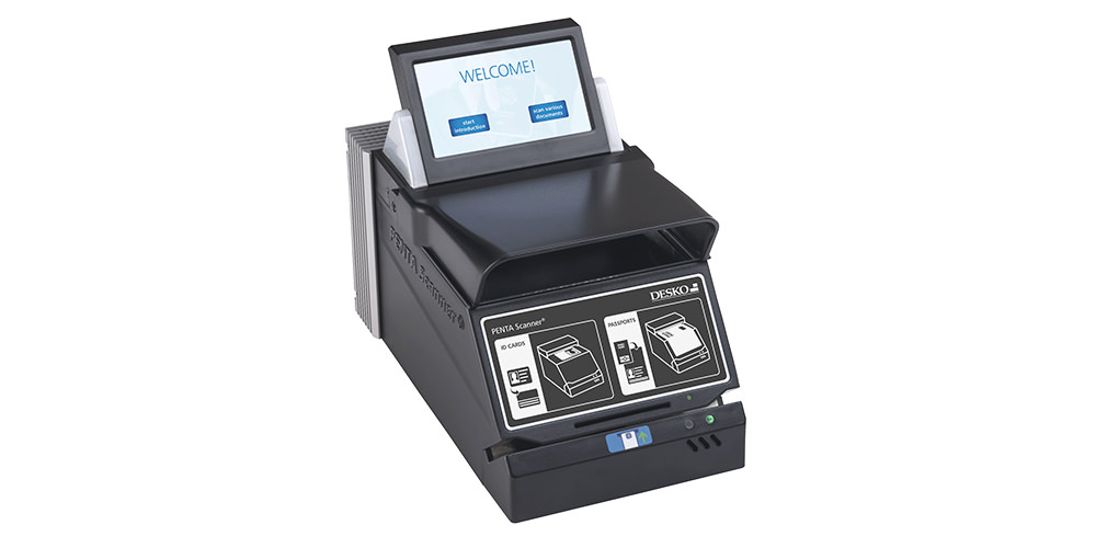 DESKO PENTA Scanner<sup>®</sup> für Self-Service