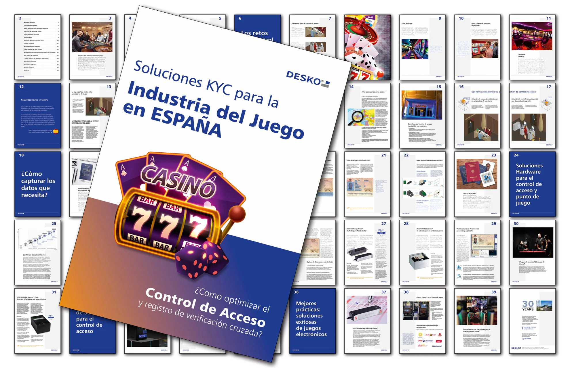 KYC - Connaissez votre client. Contr&ocirc;le d'acc&egrave;s optimis&eacute; pour les salles de jeux en Espagne