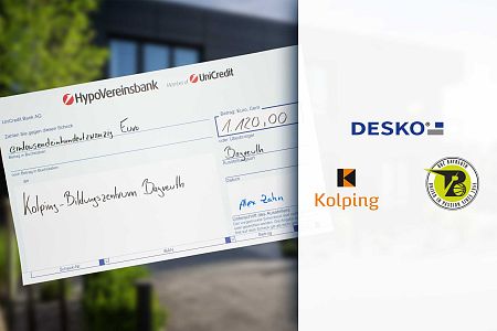 Plus de 1000 euros pour le centre de formation Kolping à Bayreuth